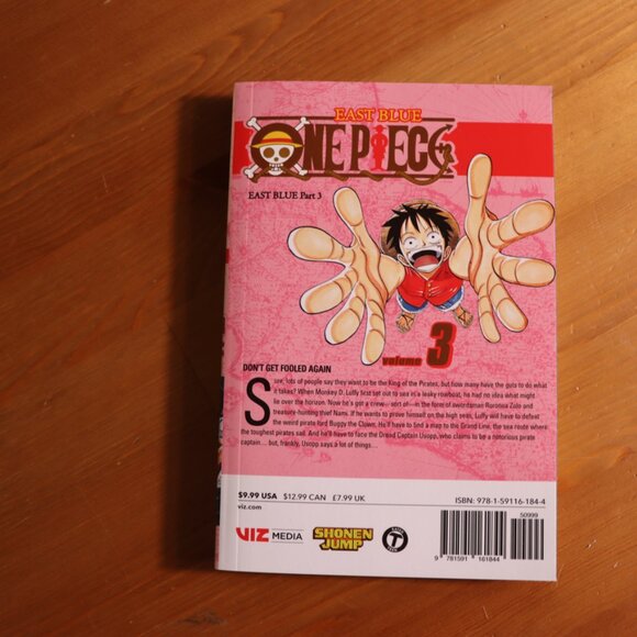 One Piece East Blue Volume 3 by Eiichiro Oda, excellent condition - Picture 3 of 6